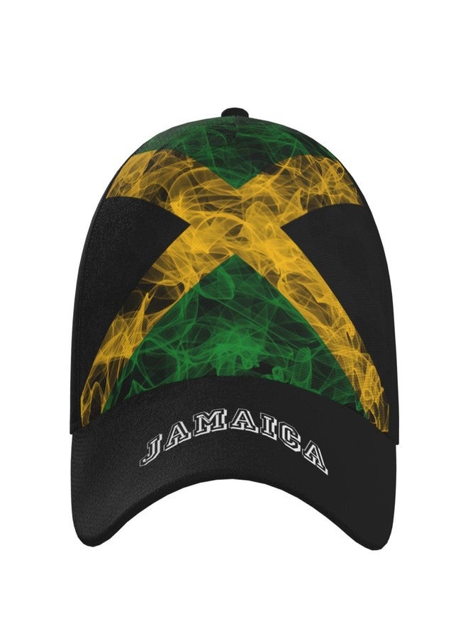 KKRMTUG Jamaica Baseball Cap for Men Women, Fashion Adjustable Jamaica Hat Casual Trucker Hats Sun Visor Caps - Image 2